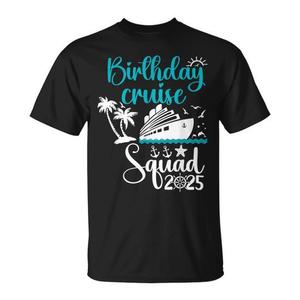T-shirt Promozionale per Squadra di Compleanno 2025: Design Coordinato per Vacanze in Famiglia - Product Image 1