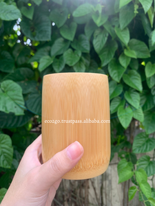 Tasses en bambou 100% naturelles et écologiques Ustensiles personnels durables-Tasses en bambou saines et respectueuses de l'environnement - Product Image 5