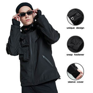 Chaqueta Techwear de alta calidad para hombre, ropa de calle, prendas de vestir exteriores impermeables para tendencias de moda, chaqueta Techwear para hombre - Product Image 2
