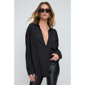 Camisa Casual Brillante con Logotipo en la Parte Delantera - Product Image 1