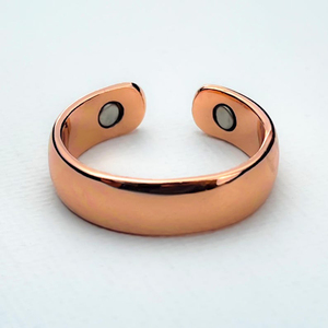 2026 Canadá moda venta al por mayor joyería famosa cristiana sin recubrimiento sólido puro ancho anillo de cobre para mujeres anillo grueso para mujeres - Product Image 2