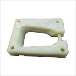 Mango de placa de filtro de plástico blanco de calidad superior moldeado por inyección para maquinaria industrial - Product Image 1