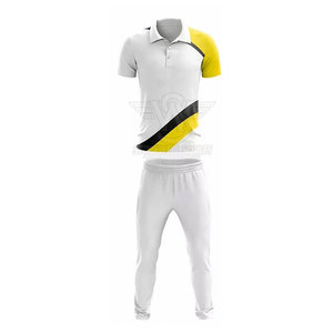 Vêtements de sport à bas prix en gros, uniforme de cricket, nouveau design, matière polyester, léger, écologique, haute qualité - Product Image 2