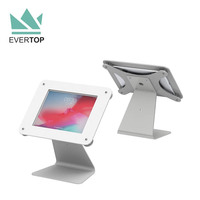 LST01-B 10 "POS için kilitlenebilir masa üstü iPad standı POS Tablet masa standı Anti hırsızlık kamu masa Tablet güvenlik standı Kiosk