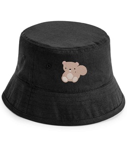 Animal Custom Embroidered Logo Bucket Hats Custom Color With Your Own Text Made in Vietnam Factory Fashionable Denim Bucket Hat - Product Image 5