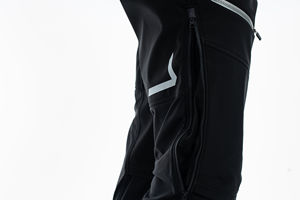 Pantalones Softshell para Ciclismo de Montaña para Hombre, Cintura Media, Servicio OEM, Impermeables, Transpirables, Cálidos para Invierno, Resistentes, con Bolsillos Delanteros y Cremalleras - Product Image 4