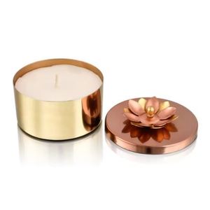 Portavelas galvanizado decorativo para el hogar de tendencia, soporte de vela oxidada para decoración de fiesta de Navidad, hecho a mano, disponible a medida - Product Image 3