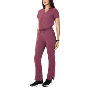Direct Manufacturer Wholesale Custom Logo Hospital <b>Scrub</b> Suits Spandex/Polyester Multi-Wear Collar Plus Size Uniform Uniforms - Product Image 1