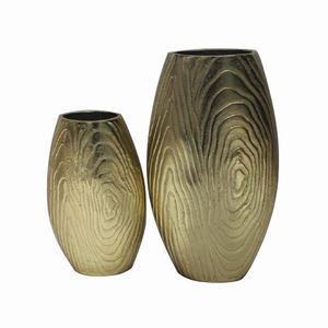 Décoration de sol, grands vases à fleurs en métal, vaisselle de jardin d'hôtel, décoration de sol, vase à fleurs, décoration de table de dîner d'hôtel - Product Image 3