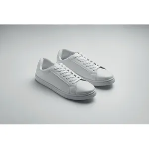 Zapatillas Blancas Personalizadas de PU Talla 46, Producto Deportivo Promocional para Merchandising - Product Image 1