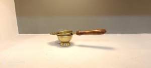 Indian Manufacturer of Metal customized finished <b>Tea</b> Strainer With Bowl Tabletop Kitchenware Loose Leaf <b>Tea</b> Strainer Filter - Product Image 2