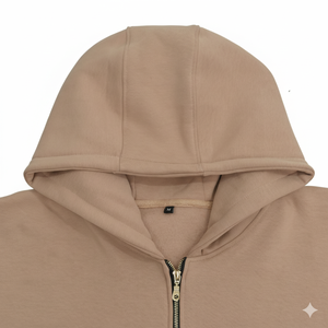 Nouveau sweat à capuche oversize en coton 100% pour homme, logo brodé personnalisé, poids lourd pour l'hiver, confortable et respirant - Product Image 4
