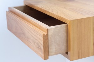 Hot Selling Solid Walnut Floating Nightstand Handmade <b>Wall</b> <b>Mounted</b> Hanging Furniture for Bedroom Dining Bathroom Hall Home Use - Product Image 3