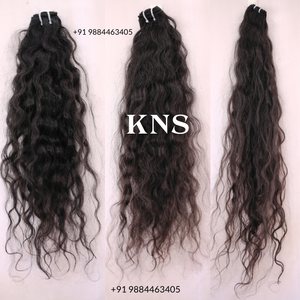 Extensions de cheveux humains indiens vierges non traités Remy, boucles printanières, tissage de cheveux à double trame, toutes couleurs, permanent, de 8 à 26 pouces - Product Image 2
