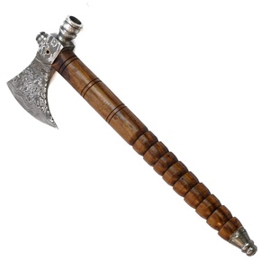 Wholesale Custom Top Quality OEM ODM Service Professional Damascus Hunting Survival Camp Handmade High Carbon Steel Viking <b>Axe</b> - Product Image 3