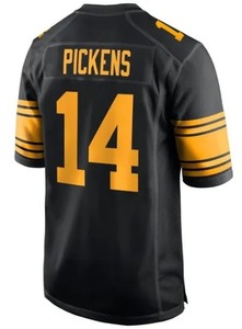 Jerseys de fútbol americano cosidos Pittsburgh 14 George Pickens - Product Image 2