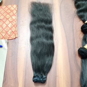 Extensiones de cabello humano crudo indio de un solo donante estilo de onda de agua suelta de tramas de genio de onda profunda de templo - Product Image 3