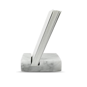 Tarjetero de mármol y latón, soporte de exhibición para boda, tarjetero, tarjetero para escritorio con venta - Product Image 2