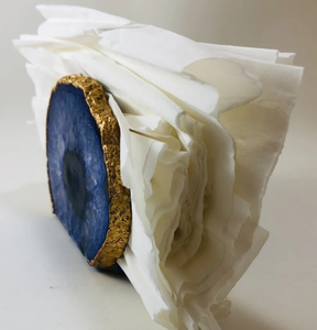 Best Quality Hot Sale Agate Stone <b>Napkin</b> <b>Holder</b> Table Decor <b>Napkin</b> Tissue <b>Holder</b> by Alif Crystal & Agate - Product Image 3
