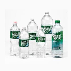 POLAND SPRING 100% Agua de manantial natural Botellas de plástico de 16,9 onzas Agua mineral pura de Fiji Evian Fuente natural Agua potable - Product Image 3