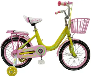 Wholesale 4 Wheel Baby 12 14 16 Inch Children Bicycle girl pink children bicycle cycle for sale