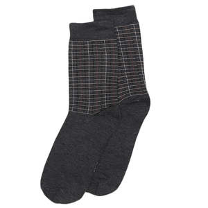 Men's <b>Socks</b> - Dark <b>Grey</b> - Product Image 1