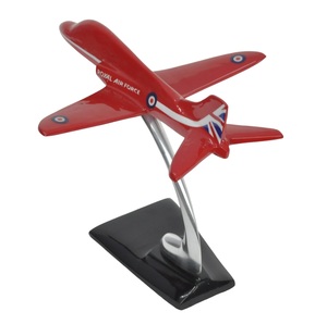 Modelo de Avión de Aleación de Metal Fundido a Presión con Acabado Lacado, Tema de la Fuerza Aérea Real, Rojo Premium, Escala 1:100, Modelo Hecho a Mano con Soporte, Último Modelo - Product Image 4