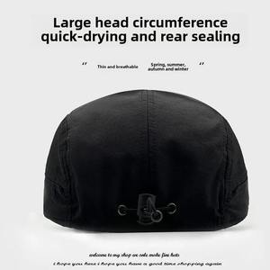 หมวกแก๊ปเบสบอลสีตัดกันสำหรับฤดูร้อนใหม่หมวกกันแดดใส่ได้ทั้งชายและหญิงโลโก้ตามสั่งแบบ DIY - Product Image 3