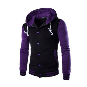 2025 Varsity Jacket Men High Quality Spring Hooded Custom Varsity Jackets Sports Fashion Print Chaquetas de béisbol - Product Image 2