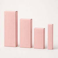 Boîte cosmétique pliante personnalisée en carton rectangulaire, emballage en papier pour soins de la peau, bougies, emballage cadeau