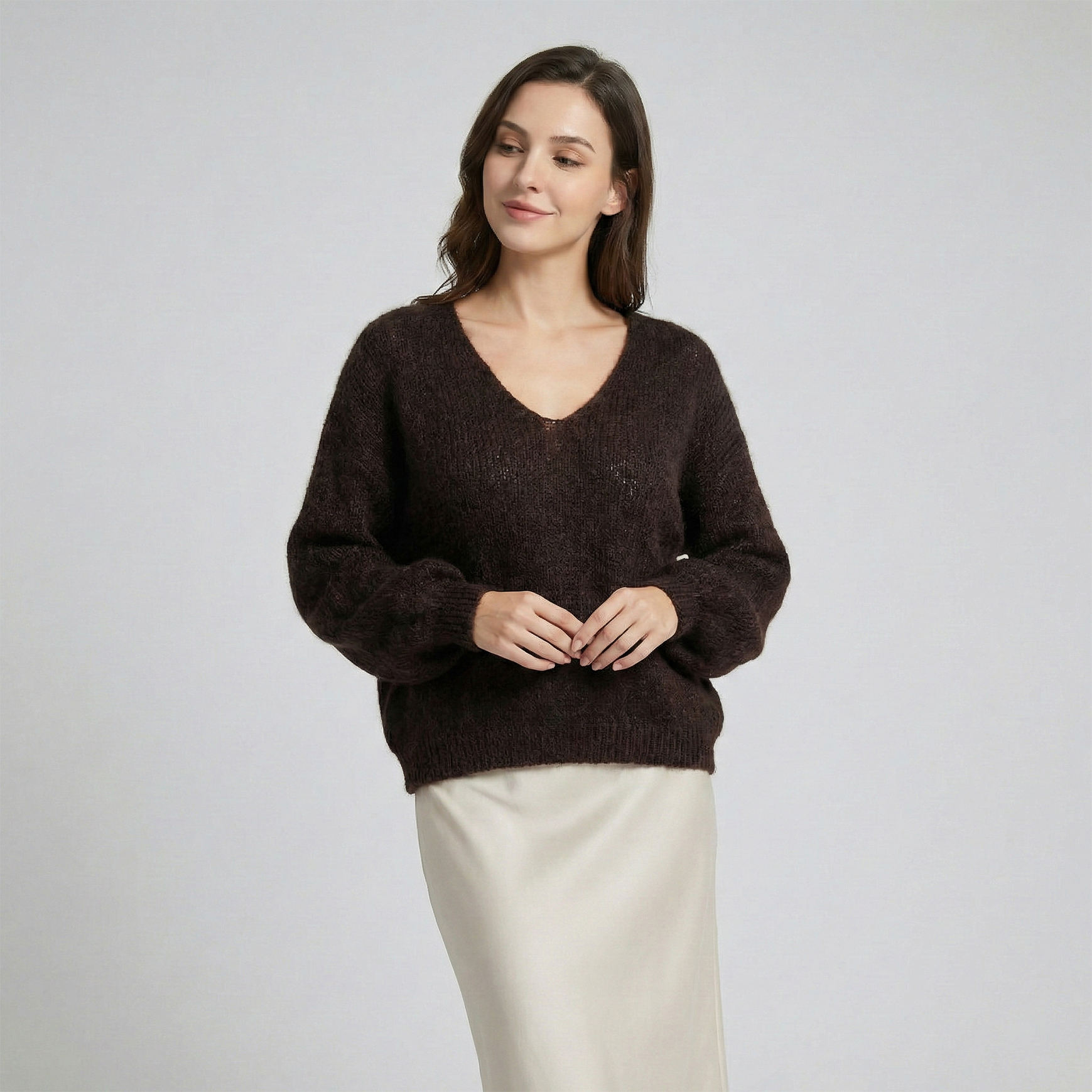 สีน้ำตาล