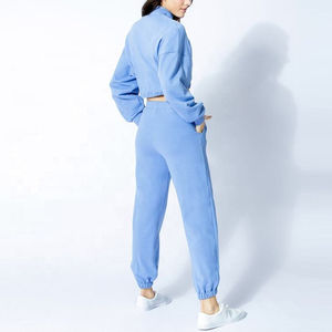 Conjunto Deportivo de 2 Piezas Estilo Urbano, Chándal Personalizado para Mujer, Talla Grande, Felpa de Algodón, Chándales para Mujer al por Mayor - Product Image 5