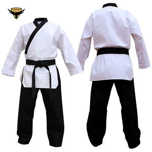 Top Tendance Haute Qualité quantité en vrac Hommes Jiu Jitsu Kimono Arts Martiaux 100% coton sportswear Karaté uniforme - Product Image 4