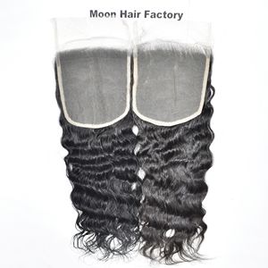 Productos de Lujo Fantásticos 2025, Cierre de Cabello Humano Ondulado, Asequible, Mejor Calidad, Color Natural Negro, Precio Bajo Disponible para la Venta. - Product Image 1