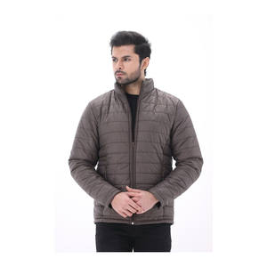 Chaqueta de Invierno Acolchada para Hombre con Logotipo Personalizado, de Alta Calidad, Impermeable, Cortavientos, Transpirable, con Capucha, Tallas Grandes, Estilo Urbano - Product Image 1