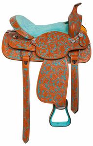 Venta caliente Silla de caballo personalizada Tallado a mano Equipo de cuero occidental para montar a caballo Precio atractivo en Productos Ecuestres - Product Image 6