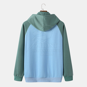 Sweat à capuche polaire respirant écologique pour homme, coupe classique, style streetwear hiver, personnalisable numériquement - Product Image 2