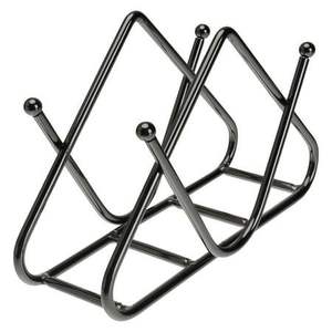 Porte-serviettes en métal élégant pour table à manger ou comptoir de cuisine organise les serviettes de manière pratique pour un accès facile - Product Image 2