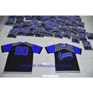 T-shirts personnalisés pour hommes avec nom et numéro de l'équipe Dernier design Vêtements de sport à col en V T-shirt décontracté à manches courtes - Product Image 5