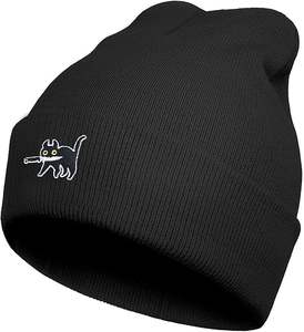 Gorro de invierno Unisex de alta calidad, diseño liso, hecho a medida en Pakistán, gorros a precio barato al por mayor - Product Image 1