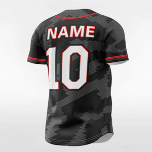 Camiseta de Béisbol de Buena Calidad con Logotipo Bordado Personalizado, Mangas Cortas, Secado Rápido, Color Liso, Servicio OEM Personalizado - Product Image 5