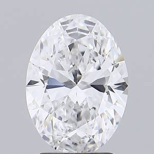 เพชรรูปวงรีทรงรีที่1.64ct ได้รับการรับรองว่า IGI มีสี VS1ชัดเจนในห้องทดลอง - Product Image 1