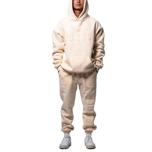 Survêtement en relief classique pour hommes tenue décontractée quotidienne Survêtement en relief respirant pour hommes avec poches latérales - Product Image 1