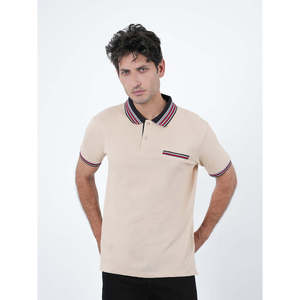 เสื้อโปโล CADIZ ODM รุ่น MC2166 ทรงปกติ สีพื้น คอปกปักสีเข้ม ผ้าสแปนเด็กซ์คุณภาพสูง ไซส์ 6XL แขนสั้น - Product Image 2