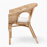 Fauteuil inclinable moderne en rotin tressé, personnalisable, pour la maison, le bureau, le salon, la chambre, la cuisine, la salle à manger, Vietnam