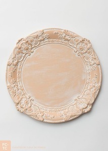Elegante Placa de cargador de hierro rústico con acabado hecho a mano para el estilo de mesa de eventos de lujo y cenas tradicionales - Product Image 6