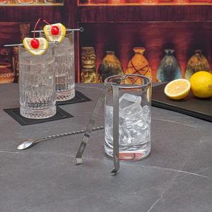 Premium <b>Bar</b> Ice Tongs With Strong Grip Serrated Tips Elegant Design <b>For</b> Hygienic Serving At <b>Home</b> <b>Bar</b> Parties - Product Image 2