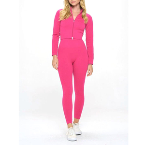 Ensemble de yoga 3 pièces pour femmes, grande taille, vêtements de sport professionnels, séchage rapide, respirant, extensible dans les quatre sens, écologique, sans couture - Product Image 6