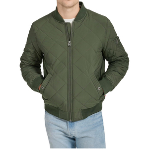 Vestes d'hiver chaudes pour hommes sur mesure, col montant, veste matelassée, vestes matelassées pour homme - Product Image 4