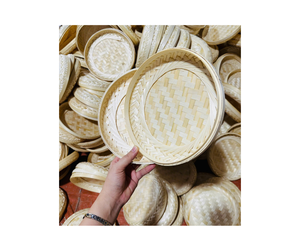 Natural <b>bamboo</b> winnowing <b>basket</b> with high quality for decoration in Vietnam suppliers Wholesale <b>Bamboo</b> winnowing <b>basket</b> - Product Image 1